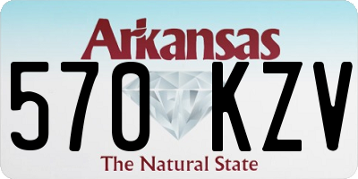 AR license plate 570KZV