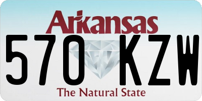 AR license plate 570KZW