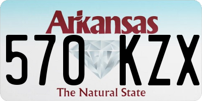 AR license plate 570KZX