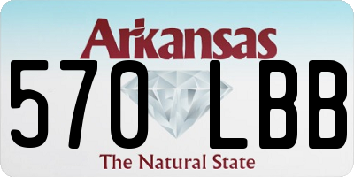 AR license plate 570LBB