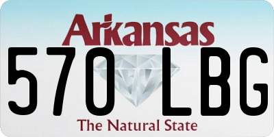 AR license plate 570LBG