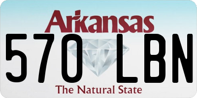 AR license plate 570LBN