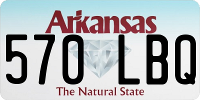 AR license plate 570LBQ