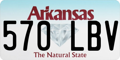 AR license plate 570LBV