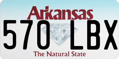 AR license plate 570LBX