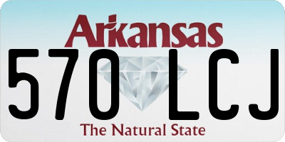 AR license plate 570LCJ