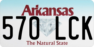 AR license plate 570LCK