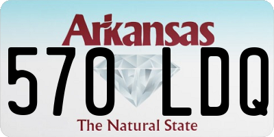 AR license plate 570LDQ