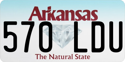 AR license plate 570LDU