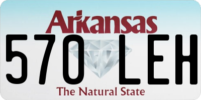 AR license plate 570LEH