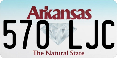 AR license plate 570LJC