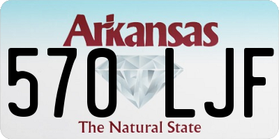 AR license plate 570LJF