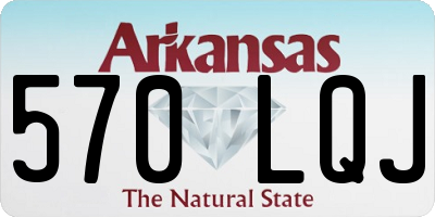 AR license plate 570LQJ