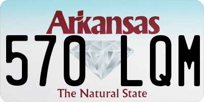 AR license plate 570LQM
