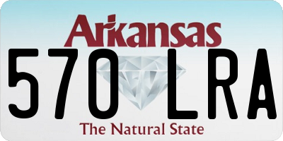 AR license plate 570LRA