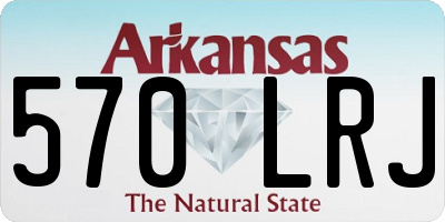 AR license plate 570LRJ