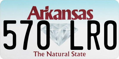 AR license plate 570LRO