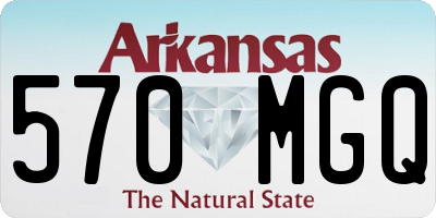AR license plate 570MGQ
