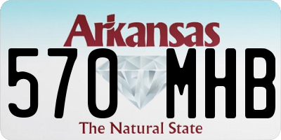 AR license plate 570MHB