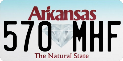 AR license plate 570MHF