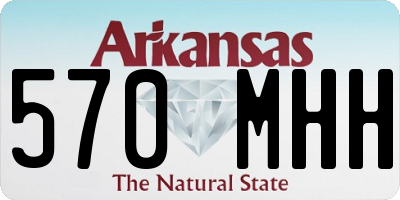 AR license plate 570MHH