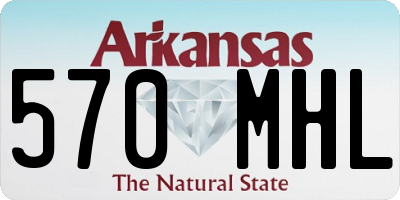 AR license plate 570MHL