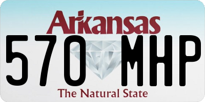 AR license plate 570MHP