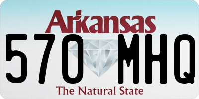 AR license plate 570MHQ