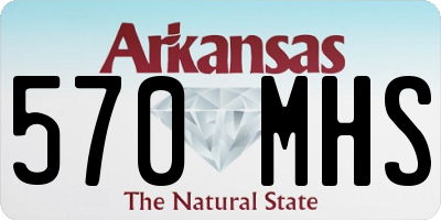 AR license plate 570MHS