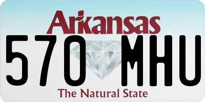 AR license plate 570MHU