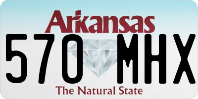 AR license plate 570MHX