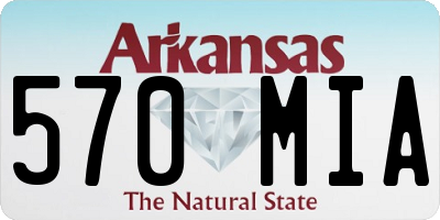 AR license plate 570MIA