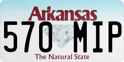 AR license plate 570MIP