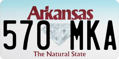AR license plate 570MKA