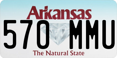 AR license plate 570MMU