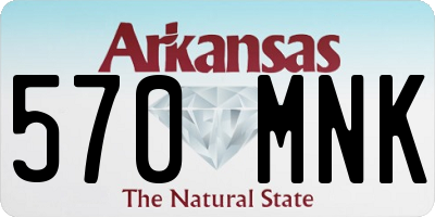 AR license plate 570MNK