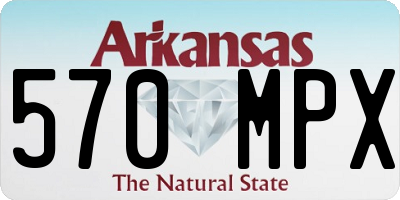 AR license plate 570MPX
