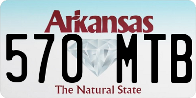 AR license plate 570MTB