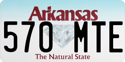 AR license plate 570MTE