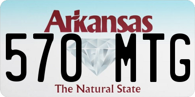 AR license plate 570MTG