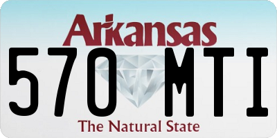 AR license plate 570MTI