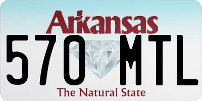 AR license plate 570MTL