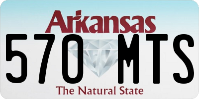 AR license plate 570MTS