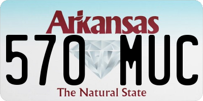 AR license plate 570MUC