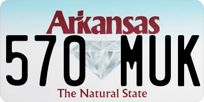 AR license plate 570MUK