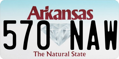 AR license plate 570NAW