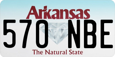 AR license plate 570NBE
