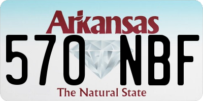 AR license plate 570NBF