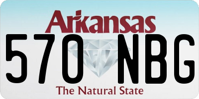 AR license plate 570NBG