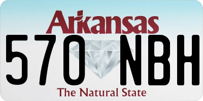 AR license plate 570NBH